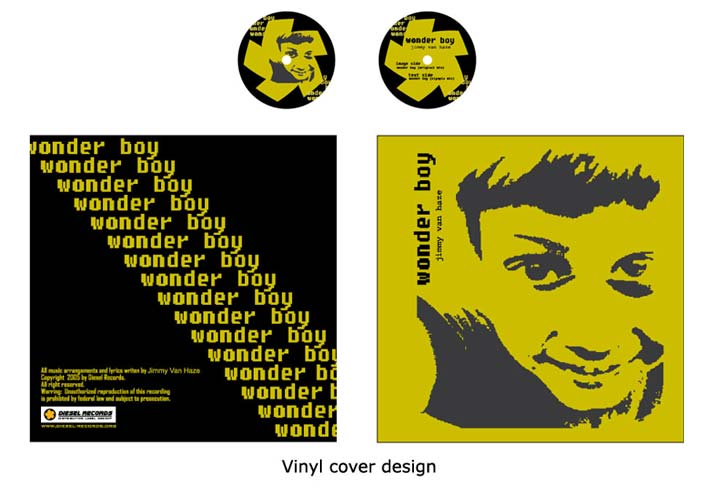 Vinyl cover design