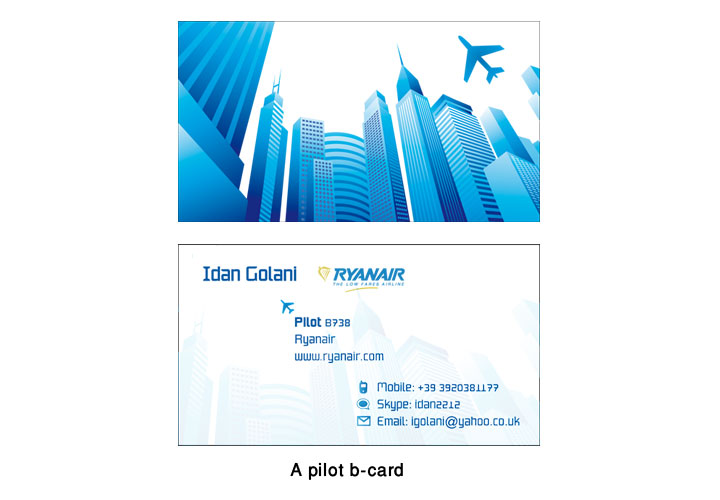 A Pilot b-card