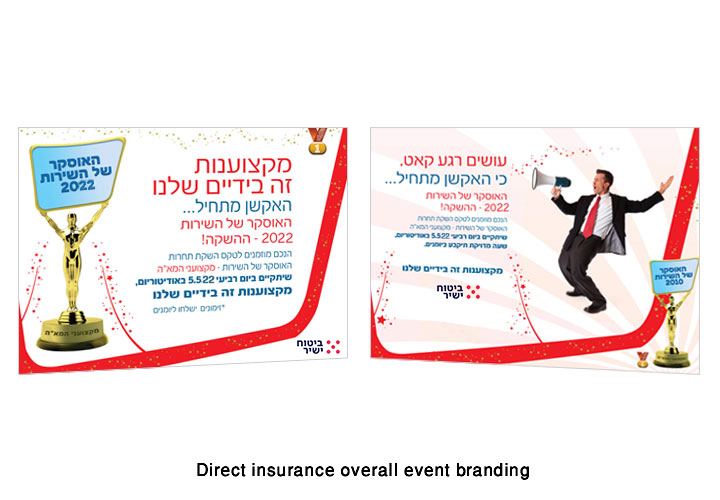 Direct insurance overall event branding